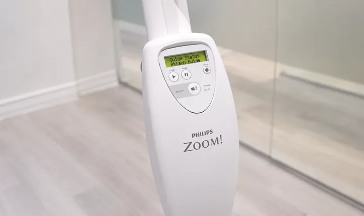 Philips Zoom teeth whitening system at Bayly Dental Clinic